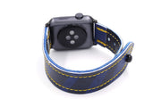 Big Blue Collection Blue/Black iWatch Band