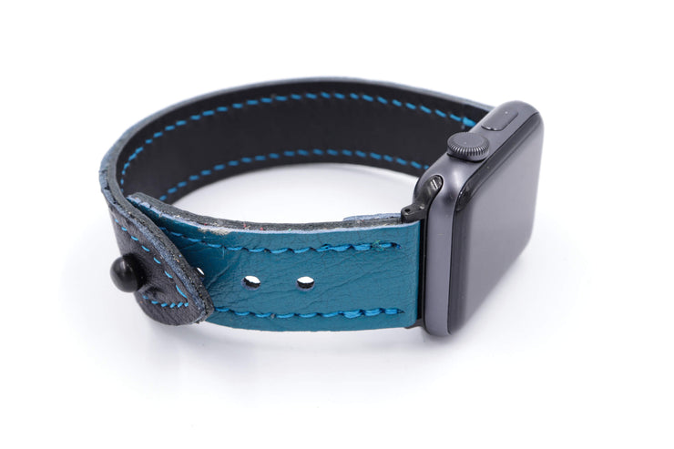 Shark Tank Collection BLACK/TEAL iWatch Band
