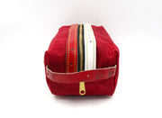 Razor Collection  White/Red Bathroom Bag