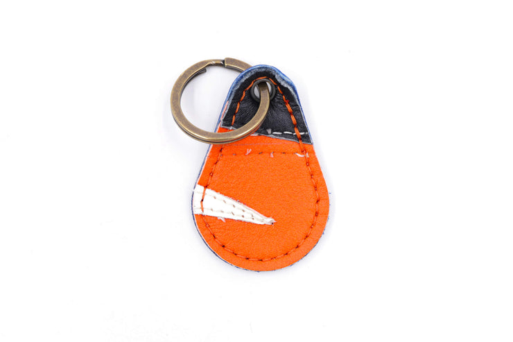 The Cat Pad Collection Orange/Blk/White Keychain
