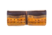 D&R Vintage Blocker 6 Slot Bi-Fold Wallet