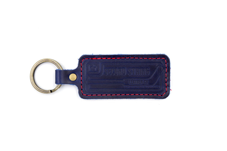 USA Collection Blocker Red/White Keychain