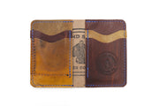 Cooper GM12 Waffle Brown 6 Slot Wallet