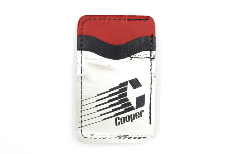Cooper Red/White 3 Slot Money-Clip
