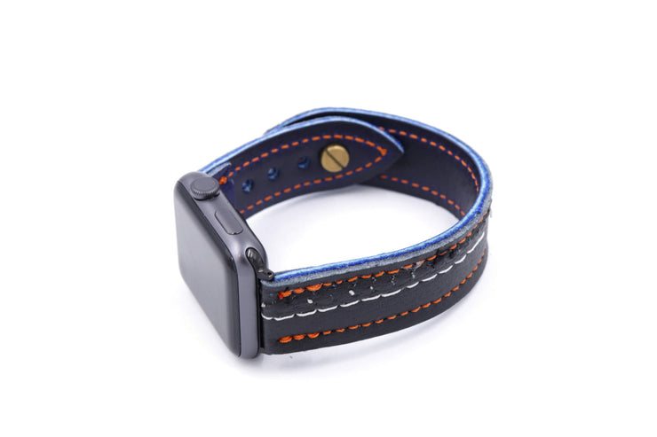 The Cat Pad Collection Black/Navy iWatch Band