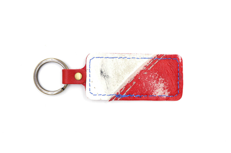 Devilish Collection Red/White Keychain