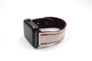 Checker Board Pro Series White/Red iWatch Band