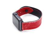 The Spider Collection Web/Red iWatch Band