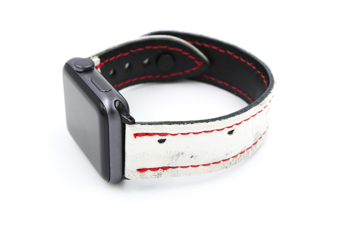 Sin City White iWatch Band
