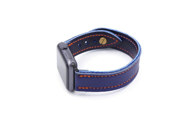The Cat Pad Collection Navy iWatch Band