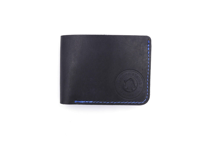 Blue Helite IV 6 Slot Bi-Fold Wallet