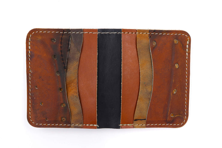 Cooper Vintage Glove #2 6 Slot Square Wallet