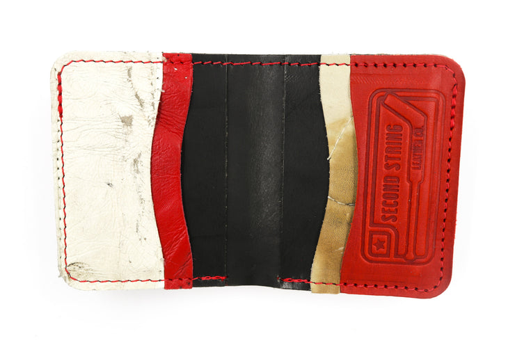 Heaton Spider 6 Slot Square Wallet – Second String Leather Company