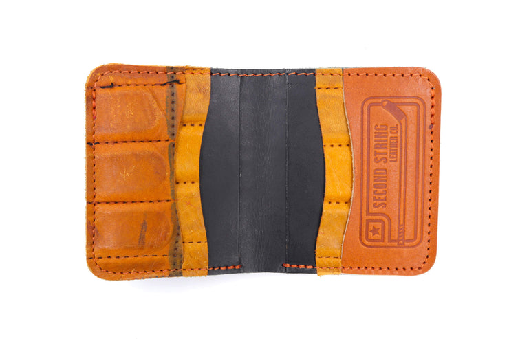Cooper Weeks Vintage 6 Slot Square Wallet