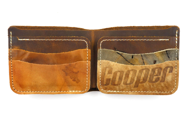 Cooper GM12 Jr Waffle Board 6 Slot Bi-Fold Wallet