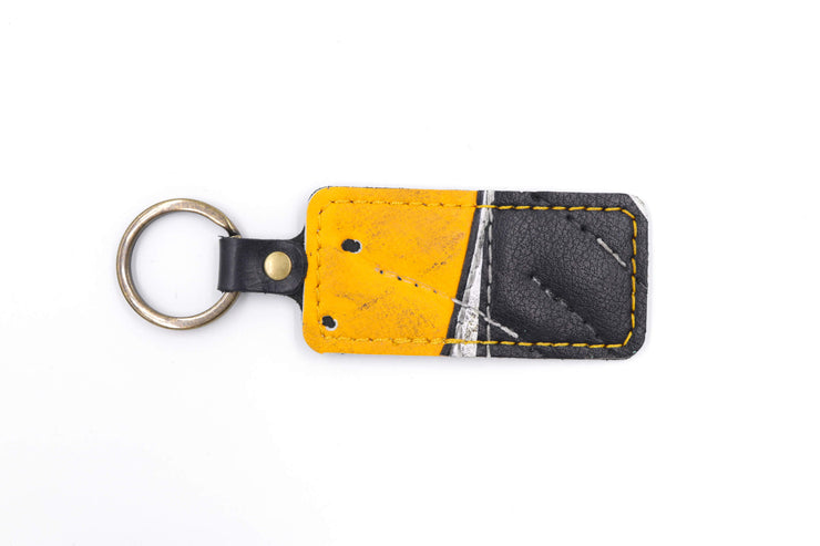 Vapor Trail Collection Glove Black/Yellow Keychain