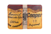 Cooper Vintage #17 6 Slot Wallet