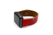 Brian's Air Hook Heritage Glove Red iWatch Band