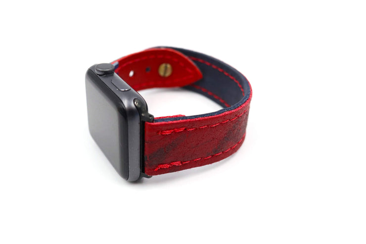 D&R S6 Glove Red iWatch Band