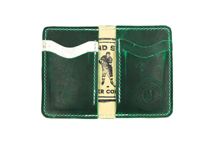 Koho Vintage Green 6 Slot Wallet