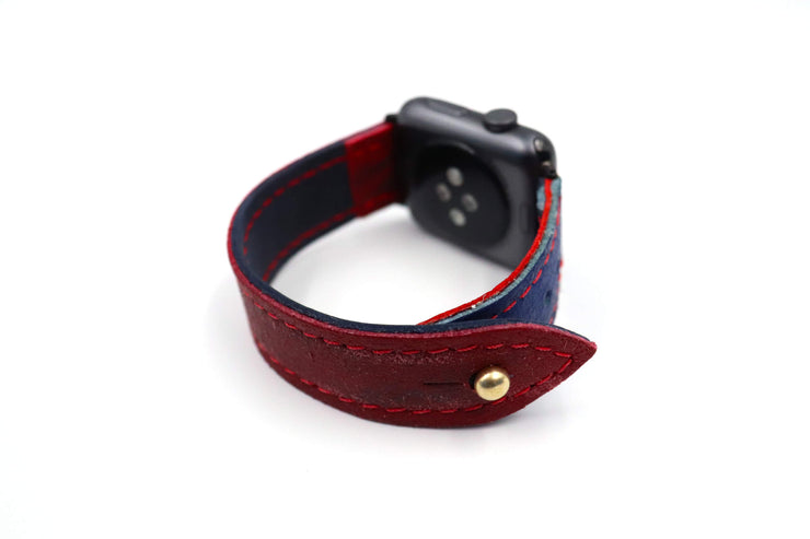 D&R S6 Glove Red iWatch Band
