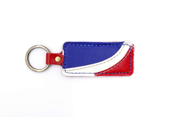 Heaton M3000 Glove Blue/White Keychain