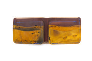Vaughn Vintage Sr Glove 6 Slot Bi-Fold Wallet