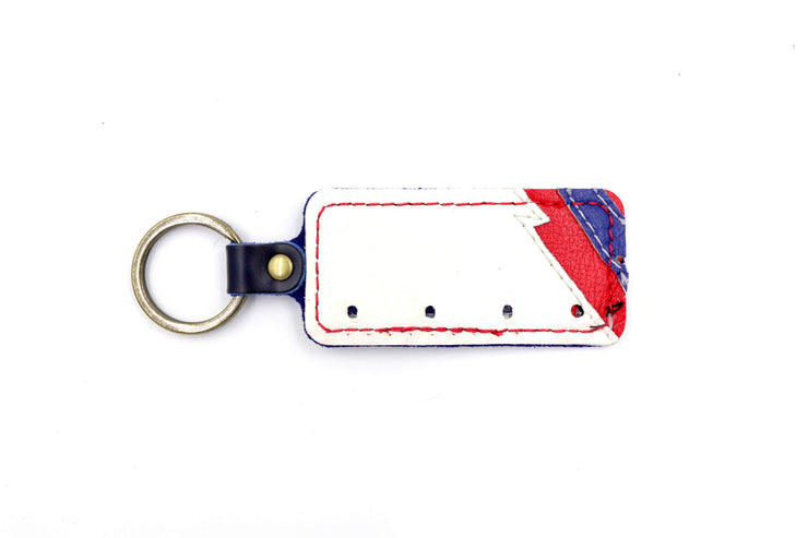Brians H Series Blocker Red/White Keychain