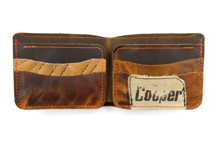 Cooper GM12 Jr Glove Vintage 6 Slot Bi-Fold Wallet