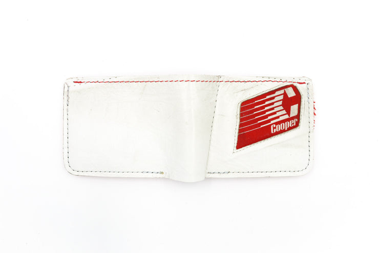 Cooper White 6 Slot Bi-Fold Wallet