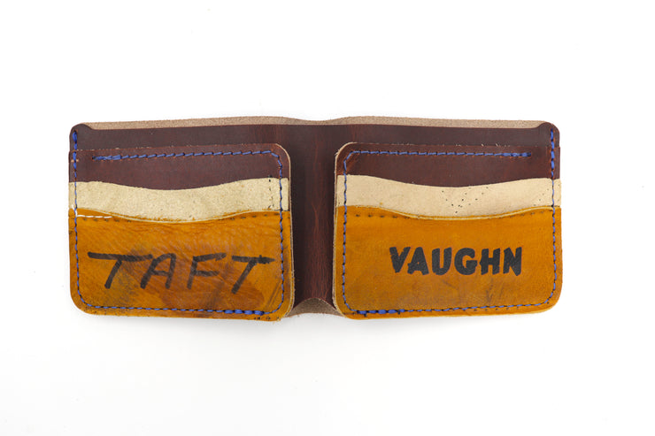 Vaughn B1030 Blocker 6 Slot Bi-Fold Wallet