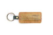 Cooper GM12 Waffle Light Brown Brown Keychain