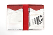 Cooper Red/White 6 Slot Wallet