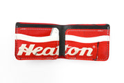 Heaton Helite Red 6 Slot Bi-Fold Wallet