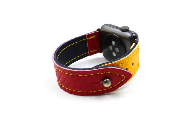 Brian's DX2 Blocker Red/Yellow iWatch Band
