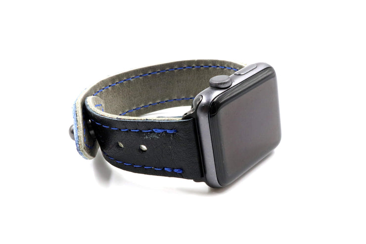 Brian's Thief Glove Blue/Black iWatch Band