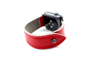 Winged Wheel Collection Red/Grey iWatch Band