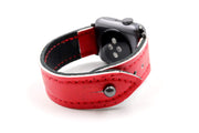 Winged Wheel Collection Red/Black iWatch Band