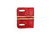 Cooper Red 6 Slot Square Wallet