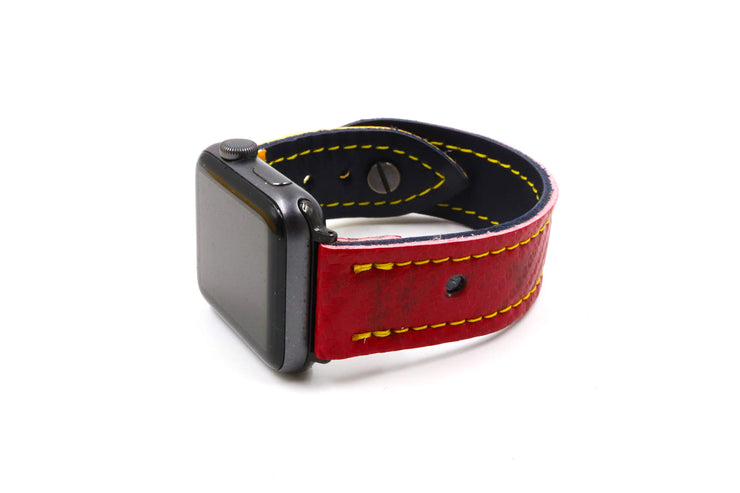 Brian's DX2 Blocker Red/Yellow iWatch Band