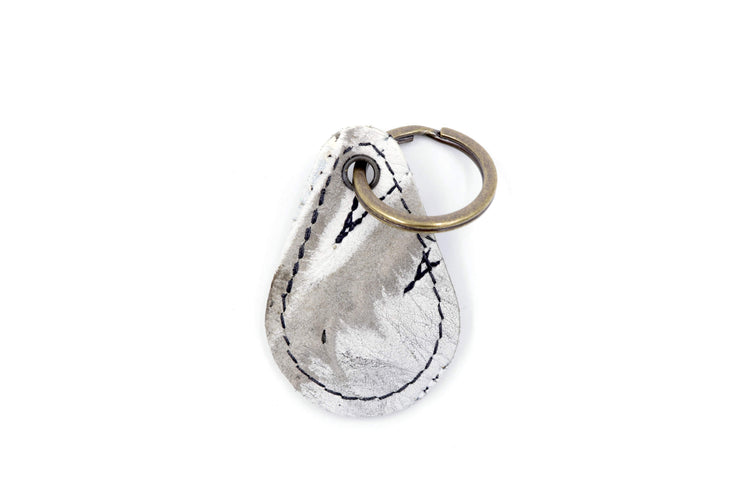 The Lord's Glove White Keychain