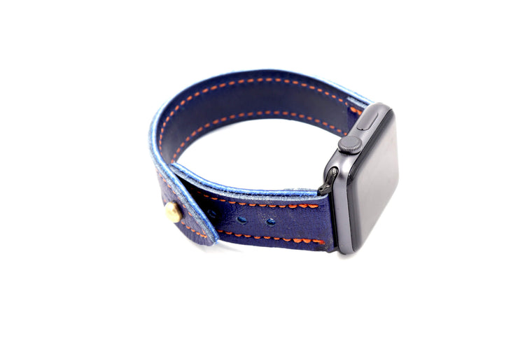 Cat Blocker Collection 1 Navy iWatch Band