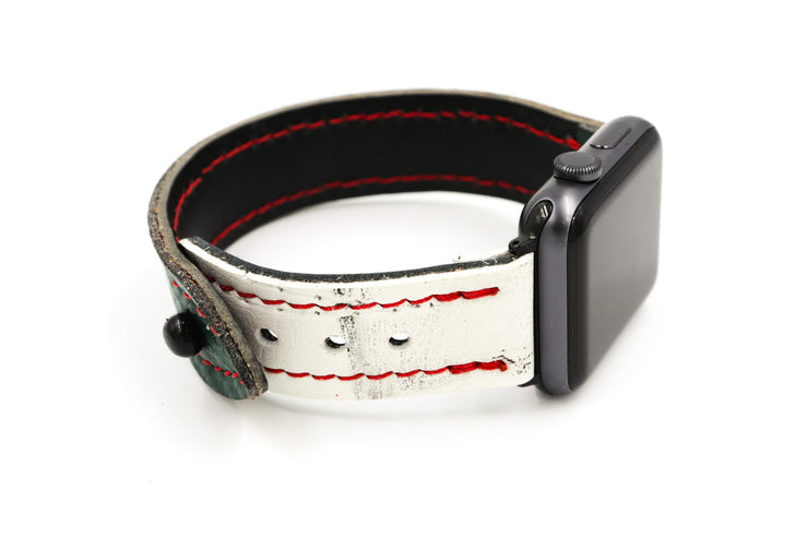 Windy City Glove 2 Green/White iWatch Band