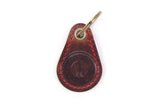Cooper Vintage #17 Brown/Black Keychain