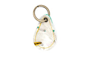 Vaughn Velocity Glove White/Yellow Legacy Keychain