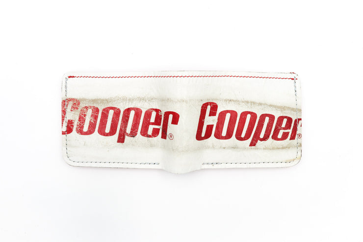Cooper White 6 Slot Bi-Fold Wallet
