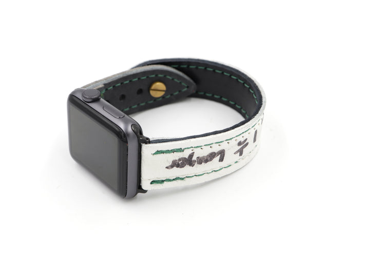 Eagle Eye Collection Glove White/Green iWatch Band