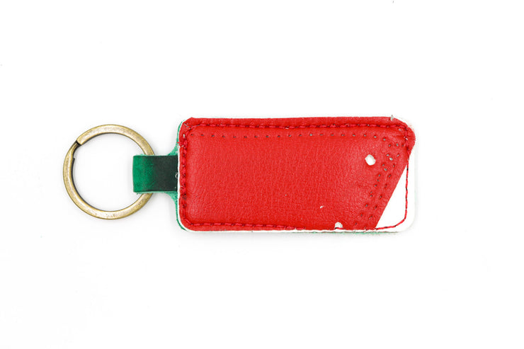 Windy City Blocker Red Keychain