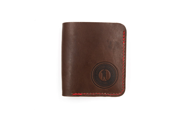 Cooper Red 6 Slot Square Wallet