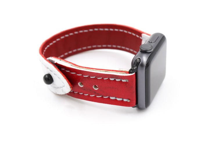 Octopus Blocker Red/White iWatch Band